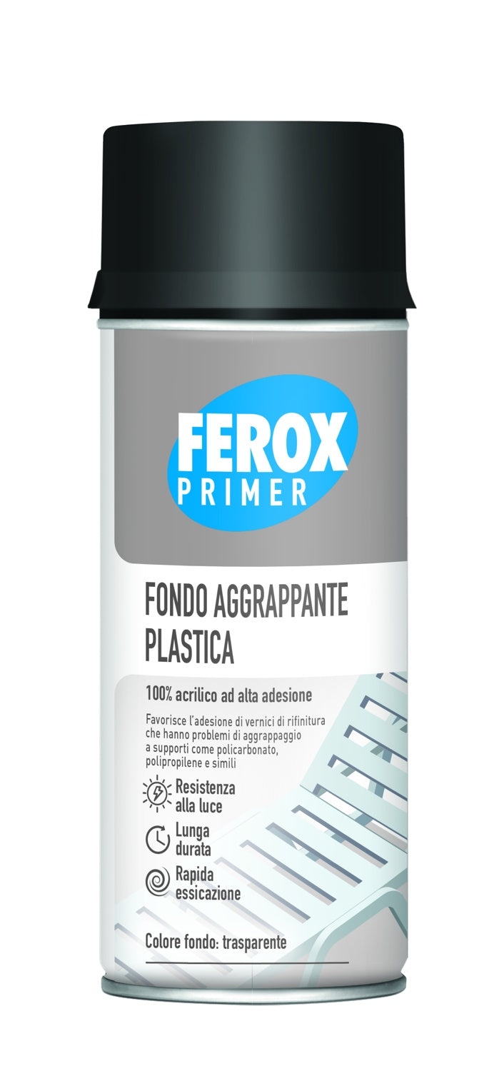Primer fondo aggrappante plastiche 400ml spry Ferox Primer fondo aggrappante plastiche 400ml spry Ferox